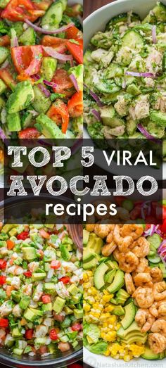 the top 5 avocado recipes for salads and side dishes to try out