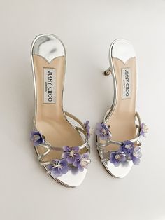 Shop Shoes — sororité. Witch Aesthetic Home Decor, Light Purple Heels, Witch Aesthetic Home, Heels For Prom, Dream Heels, Silver Sandals Heels, Silver Sandal, Purple High Heels