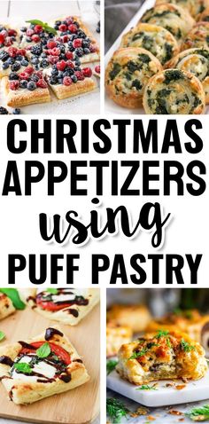 Puff Pastry Cups Recipes Appetizers, Make Ahead Puff Pastry Recipes, Puff Pastry Holiday Appetizers, Puff Pastry Recipes Savory Appetizers, Puff Pastry Wreath Appetizer, Thanksgiving Appetizers Puff Pastry, Make Ahead Puff Pastry Appetizers, Holiday Puff Pastry Recipes, Savoury Christmas Baking