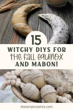 🍂 Celebrate the magical change of season with 15 Witchy Fall Equinox & Mabon DIY Projects! From cinnamon wreaths to spell sachets, these easy and budget-friendly crafts are perfect for beginner witches, autumn enthusiasts, and anyone looking to embrace their inner enchantress. 🧙‍♀️ Fall Equinox Altar, Fall Witchy Decor, Nature Diy Projects, Pagan Halloween Decorations, Mabon Crafts Diy, Witchy Fall Decor Diy