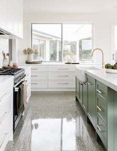 the kitchen is clean and ready to be used as a place for cooking or eating