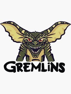 the logo for gremlin's is shown with an image of a dragon