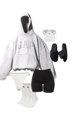 Hoodies And Shorts Outfit, Cute Outfits Shorts, Shorts And Hoodie, Outfits Shorts, Cute Comfy Outfits