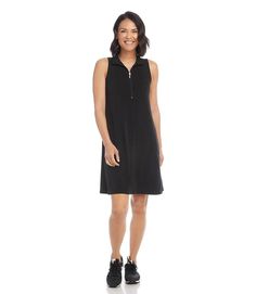 This jet-set ready dress is ideal for when you are on the go with its wrinkle resistant fabrication. It features a zippered neckline for a versatile look. Travel Jersey: 92% Polyester, 8% Spandex Made in USA of imported fabric Machine wash separately or dry clean Length: 37 5/8 inches (size M) Two side pockets Zip-up neckline Wrinkle-resistant Travel Dress, Karen Kane, Jet Set, Zip Up, The Go, Made In Usa, Zip Ups, Dry Clean, Spandex