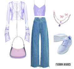 Enchanting in Lavender Hues 💜✨ Embracing the Allure of Purple Aesthetics in this Mesmerizing Outfit 💫 #PurpleVibes #AestheticFashion #LavenderDreams Lavender Haze Inspired Outfits, Shinobu Outfit, Purple Concert Outfit, Lavender Outfit Ideas, Consert Outfits, Selfie Outfits