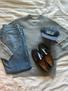 Mens Outfits Casual, Retro Fashion Mens, Granola Girl Outfits, Mens Smart Casual Outfits, Spring Outfits Men, Smart Casual Men, Outfit Grid