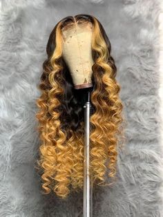 Sew Ins, Human Hair Wigs Colored, Slay By Ella, Blond Rose, Blond Ombre, Human Virgin Hair, Hair Laid, Lace Hair, Front Lace Wigs Human Hair