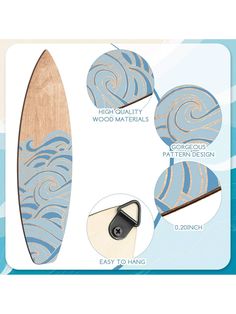 an image of a surfboard with instructions on how to use it