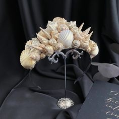 If you are seeking an exquisite and unique adornment of modern design for the birthday or theme party or just for photo shoot. It is absolutely beautiful and would be lovely for a photoshoot, beach wedding, or mermaid costume. Crown height: 7.5 cm (2.95 in) The basis of the crown is metal. Crown is handmade. I will be glad if in your joyful day there is an ornament made by me. Siren Crown, Coral Crown, Seashell Tiara, Mermaid Photo Props, Mermaid Headpiece, Seashell Headband, Shell Crown, Yellow Mermaid, Shell Crowns