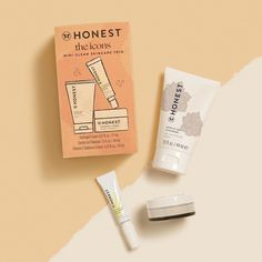 The perfect travel-size combo for achieving clean, hydrated, dewy-looking skin on the daily. Works for all skin types.

Includes:

Hydrogel Cream: 0.57 fl. oz. / 17 mL
Gentle Gel Cleanser: 1.5 fl. oz. / 44 mL
Vitamin C Radiance Serum: 0.33 fl. oz / 10 mL Honest Beauty, Dry Face, Summer Skin, Gel Cleanser, Daily Skin Care Routine, Flower Oil, Clean Skincare, Beauty Skincare, Skincare Set