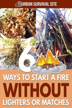 Starting a fire without lighters or matches takes time, the right materials, and in some cases, a fair amount of physical exertion. Emergency Preparedness Kit