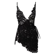 Celebrating feminine prowess, this luxurious semi-sheer slip wrap dress is made with the softest black eyelash lace.  Designed to make you feel fiercely feminine.  Wear with our exquisite eyelash-lace bralette and thong for a sensuous and seductive, sweet indulgence. Dry clean or hand-wash only. Made in England. Black Sheet Dress, Black Lace Outfits, Seductive Style Outfit, Black Mini Lace Dress, Black Lace Dress Short, Christmas Cocktail Dress, Black Lace Outfit, Christmas Cocktail Dresses, Black Lace Fashion