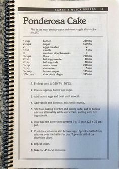 a recipe book with instructions on how to make pancakes