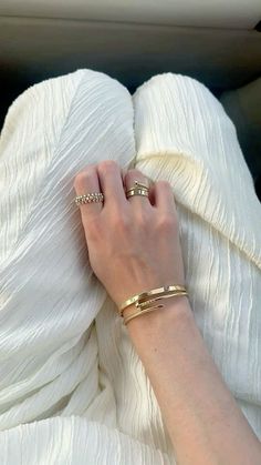 Cartier Un Clou Ring, Cartier Clash Ring, Cartier Jewelry Aesthetic, Love Cartier Ring, Just Un Clou Ring, Cartier Love Ring Stack, Cartier Ring Stack, Cartier Stack, Love Ring Cartier