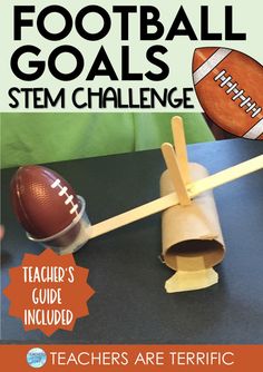 February Stem, Football Goal Post, Stem Club, Stem Classes, Stem Elementary, Football Goal, Stem Lab, Engineering Design Process, Stem Challenge