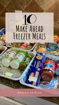 an image of make ahead freeze meals