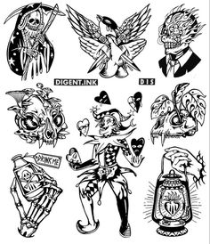 some old school tattoos that i have never seen before