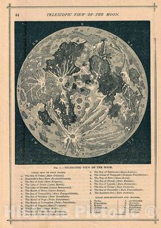 an old book is open to show the earth's major planets and their names