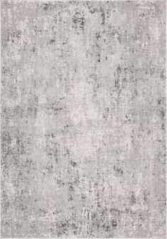 an area rug with gray and white colors