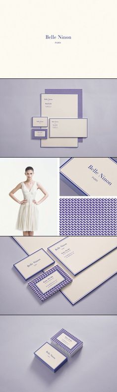 an assortment of business cards and envelopes with photoshopped images on them, all in white and blue