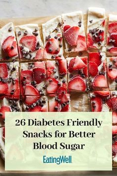 The next time you feel a craving happening, reach for one of these diabetes-friendly snack recipes. These sweet and savory snacks are low in calories, sodium and saturated fat to make managing your blood sugar easy and delicious. Recipes like Peanut Butter Energy Balls and Roasted Buffalo Chickpeas will satisfy any snack craving in a healthy and flavorful way.#healthysnacks #healthysnackideas #diabetesrecipes #diabetessnacks #diabetesdiet #healthybloodsugar Healthy Recipes For Diabetics, Snack Craving, Low Sugar Recipes, Makanan Diet, No Sugar Foods, Sugar Free Recipes, Salsa Verde, Healthy Snacks Recipes, Keto Dessert