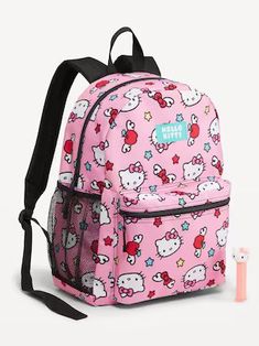 Pokémon™ Canvas Backpack for Kids curated on LTK Sanrio Backpack For School, Sanrio Products, Hello Kitty Canvas, Best Backpacks For School, Sanrio Backpack, Hello Kitty Backpack, Kawaii Cat Drawing, Bday List, Sanrio Stuff