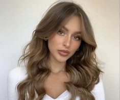 Kendal Hair, Katie Kugis, Formal Hair, Brown Hair Balayage, Light Hair Color, Long Hair With Bangs