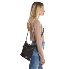 versatile wear, carries three ways: crossbody bag + shoulder bag + top-handle carry (removable shoulder strap) Medium Crossbody Bag, Bag Shoulder, Rebecca Minkoff Hobo, Crossbody Shoulder Bag, Hair Ties, Medium Size, Top Handle, Zip Pockets, Crossbody Bag