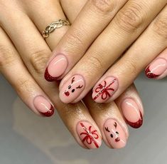 Nail Art Noel, Christmas Nails Acrylic, Festival Nails, Xmas Nails