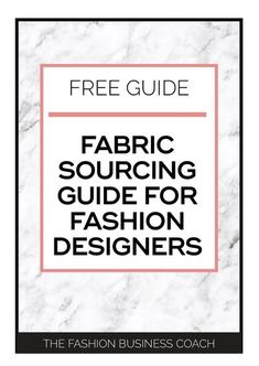 Sewing Measurements, Fashion Courses, Entrepreneur Fashion, Couture Sewing Techniques, Sustainable Fashion Brands, Fashion Marketing, Ethical Clothing, I Need To Know