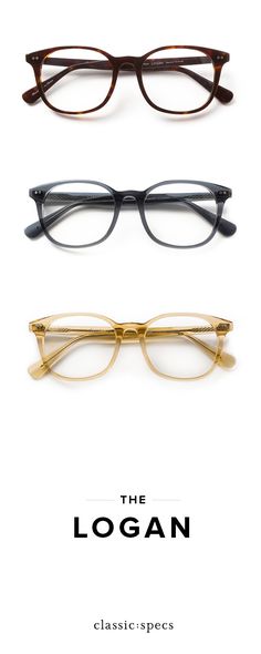 meet the logan, a classic frame shape dedicated to their favorite makers and creators. | {classicspecs.com} Gold Rimmed Glasses Women, Large Round Eyeglasses Frames, Lisa Loeb Glasses Frames, Glasses With Yellow Lenses, Brass Eyeglasses