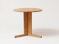 Trefoil Table by Form and Refine - Oiled Oak Wood Cafe, Cafe Table, Center Point, Danish Oil, Cafe Tables, Oak Table, Uneven Floor, Free Space, Kitchen Space