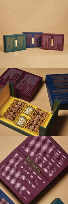 Skyline Luxury Packaging Luxury Dates Packaging, Raya Packaging, Ramadan Packaging, Luxury Chocolate Packaging, Sweet Box Design, Takeaway Packaging, Luxury Candy, Chocolate Packaging Design, Box Wedding Invitations