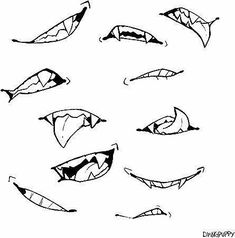 Sketch Mouth, Anime Mouth Drawing, Anime Mouths, Drawing Books, Mouth Drawing, Art Help, Cartoon Eyes