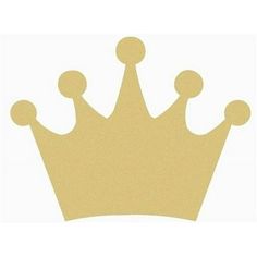 a gold crown with three dots on it