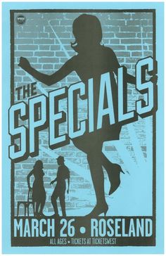 the specials concert poster for march 26, 1965