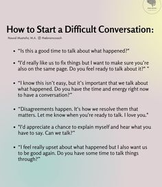 How To Say We Need To Talk, How To Ask For More Affection, Communication Tips Relationships, Strengthen Relationship Couples, Uncomfortable Conversations Relationship, Basic Needs In A Relationship, How To Start A Difficult Conversation, Difficult Conversations Relationships, How To Have Difficult Conversations