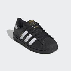 Superstar Shoes Core Black / Cloud White / Core Black EF5394 Summertime Madness, Dream Shoe, Adidas Superstars, Superstar Shoes, Adidas Shoes Superstar, Bridal Store, Striped Shoes, Superstars Shoes, Adidas Canada