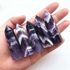 Magic Rocks, Chakra Stones Healing Crystals, Dream Amethyst, Amethyst Quartz Crystal, Elegant Centerpieces, Clear Quartz Point, Amethyst Point, Crystals In The Home