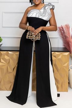 Black Jumpsuit Outfit Wedding, Plus Size Wedding Guest Outfit, Jumpsuit Outfit Wedding, Casual Cocktail Party, Black Jumpsuit Dress, Summer Tips, Cocktail Dress Wedding Guest, Cocktail Party Wedding