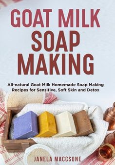 Are you interested in goat milk soap making in the comfort of your own home?Would you like to learn some fantastic soap recipes that use all natural products?This milk soap making recipe book is ideal for beginners!Making soap at home has seen a big rise in popularity in recent years as many see the value in soap crafting and using the ingredients that they want. For some there is a need to avoid certain products found in commercial soaps but for others it is just a simple pleasure that is relax Goat Milk Soap Recipe, Milk Soap Recipe, Homemade Goat Milk Soap, Easy Soap Recipes, Soap Making Recipes, Soap Craft, Making Soap, Homemade Soap Recipes, Soap Maker