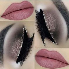 Elegant Makeup For Brown Eyes, Makeup Smoky Eyes, Smoky Eyes Makeup, Age Rewind, Concealer Palette, Gold Palette, Smink Inspiration, Smoky Eyes