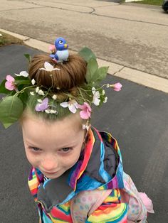 Playful Hairstyles, Mohawks, Hat Day, Crazy Hair Day