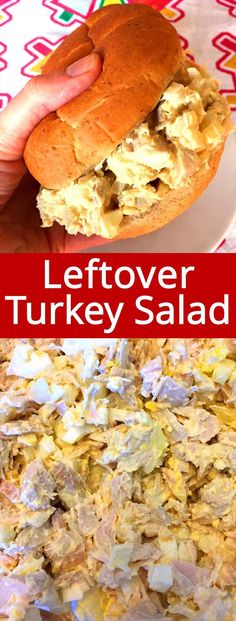 this leftover turkey salad is the perfect side dish for any meal