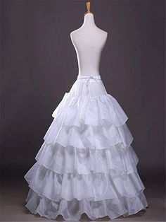 The Ballgown Petticoat | Goth Mall Can-can Crinoline Petticoat With Tiered Skirt, Can-can Crinoline Tiered Petticoat, Voluminous Crinoline Ball Gown Petticoat, Full Crinoline Skirt For Debutante Ball, Fitted Tiered Petticoat For Wedding, Fitted Tiered Wedding Petticoat, Crinoline Dress For Debutante Ball With Full Skirt, Tiered Wedding Skirt With Attached Cancan, Full Petticoat With Attached Cancan For Debutante Ball