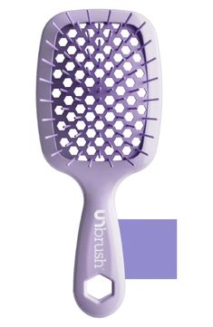 What it is: A detangling brush that can be used on wet and dry hair, depending on your preference and needs.What it does: DuoFlex Anti-Static Bristles work like magic, for gentle tangle release and reduced breakage. 47 long bristles carefully and easily detangle even the most stubborn hair, while 30 mini bristles gently smooth and polish hair. It works equally great on wet and dry hair. A backless vented cushion reduces styling time and the easy-to-clean design ensures hassle-free maintenance. A Detangle Brush, Detangler Brush, Mini Pastel, Polished Hair, Detangling Hair, Detangling Hair Brush, Bday Gift, Brush Hair, Detangling Brush