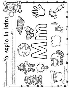 a coloring page with words and pictures for the word wow written in black ink on white paper