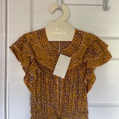 Ulla Johnson Long Dress. Brand New With Tags. Excellent Condition - Never Worn. Size 00. Ulla Johnson Dress, Ulla Johnson, Size 00, Orange Yellow, Color Orange, Long Dress, Colorful Dresses, Brand New, Orange