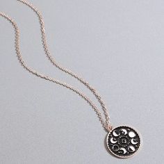 New With Tags Rose Gold Plated Moon Phase Necklace Adjustable Length Lobster Clasp Black Background Leaf Necklace Silver, Pearl Necklace Choker, White Beaded Necklaces, Bullet Necklace, Moon Phases Necklace, Black Velvet Choker, Betsey Johnson Earrings, Pearl Drop Necklace, Nugget Necklace