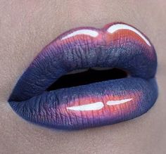 Fantasy Make-up, Blue Lips, Melt Cosmetics